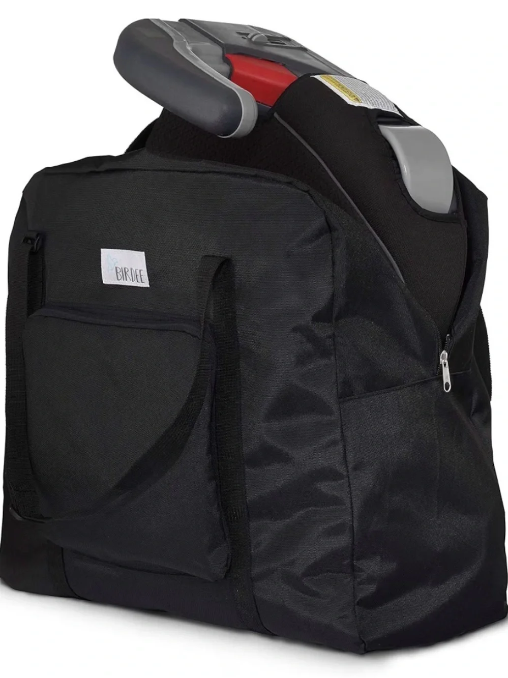 Black Kids Car Seat Travel Tote Bag